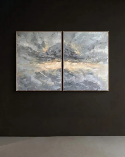 "The Moment Light Emerges" | 2026 | Acrylic on canvas